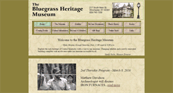 Desktop Screenshot of bgheritage.com
